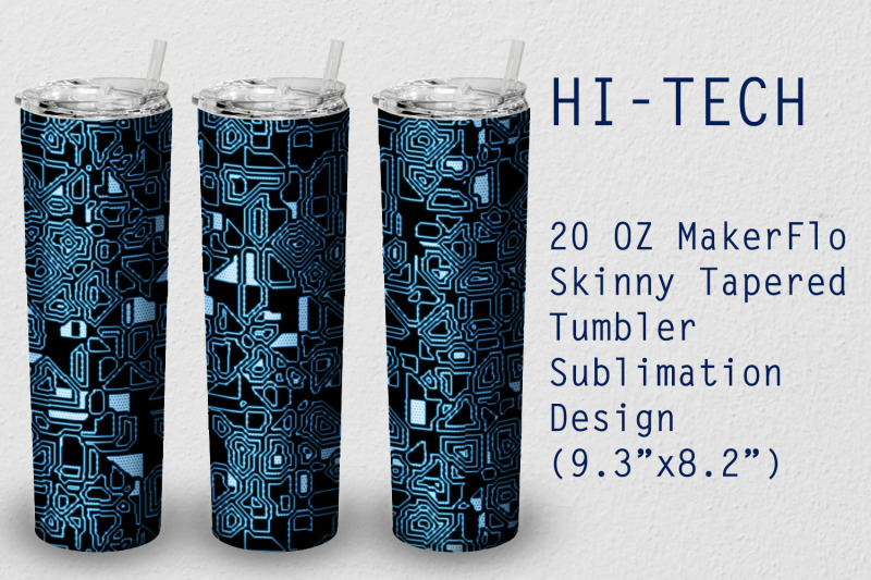 tumbler-tapered-20-oz-sublimation-hi-tech-wrap-design