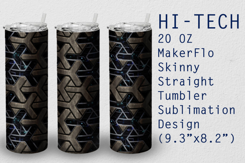 tumbler-straight-20-oz-sublimation-steampunk-wrap-design