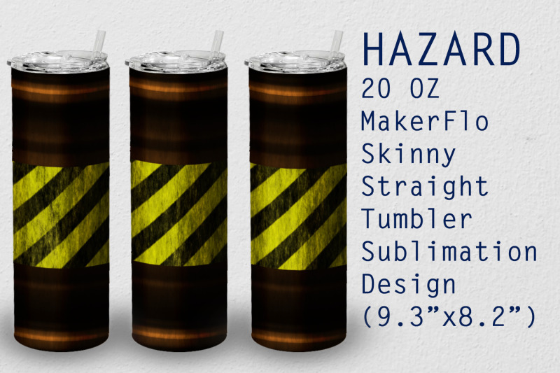 tumbler-straight-20-oz-sublimation-hazard-wrap-design