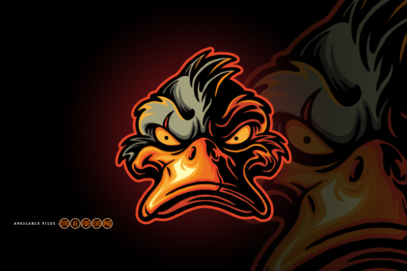 angry-bad-duck-face-mascot-cartoon