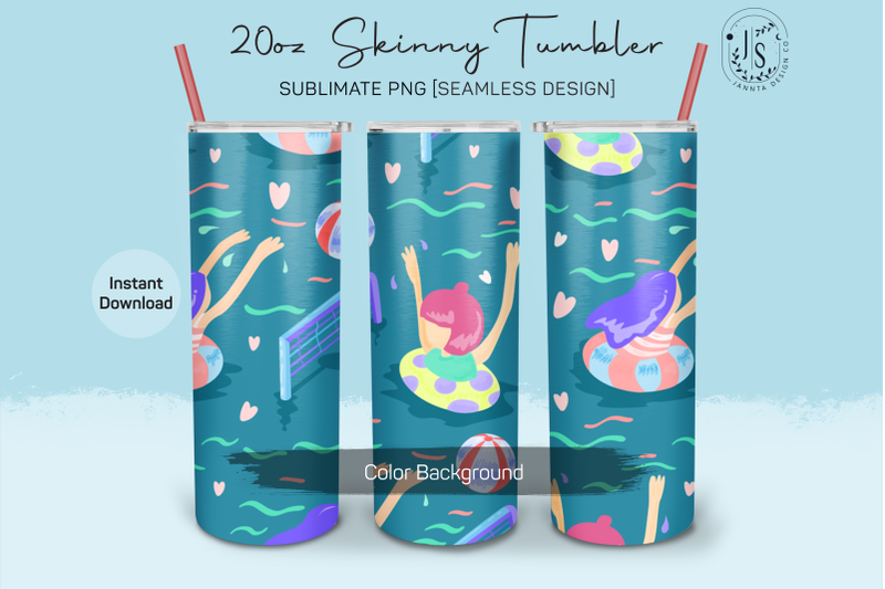 sport-summer-beach-20oz-tumbler-sublimation-wrap