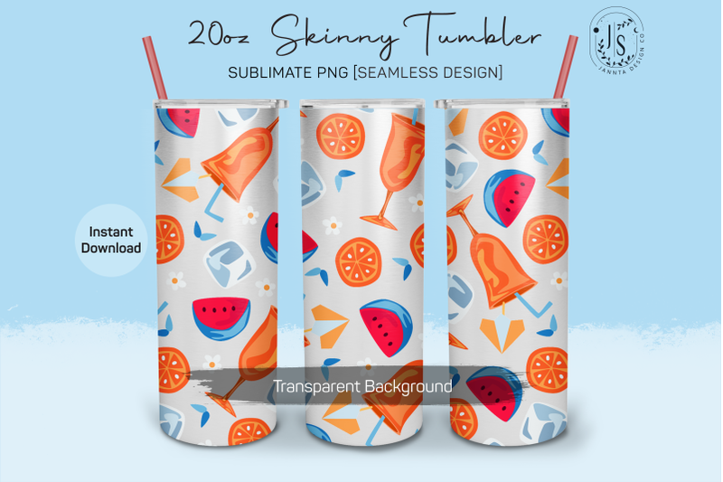 fresh-beach-20oz-tumbler-sublimation-wrap