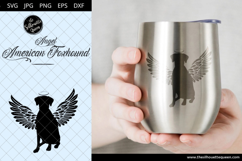 american-foxhound-6-with-wings-svg-pet-memorial-rip-angel-in-loving-memory-animal-lover-vector-for-cricut-silhouette-studio-scan-and-cut-files