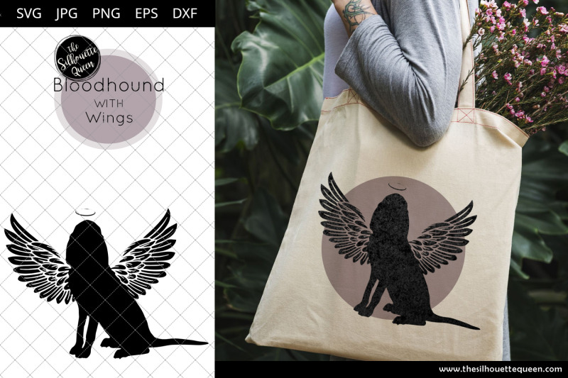 bloodhound-2-with-wings-svg-pet-memorial-rip-angel