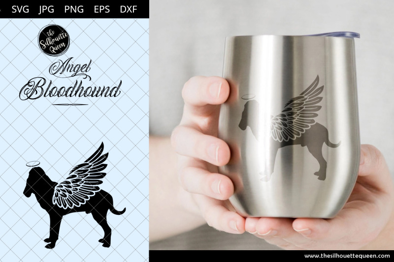 bloodhound-3-with-wings-svg-pet-memorial-rip-angel