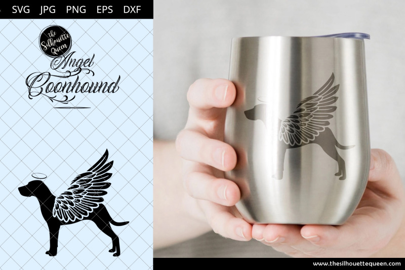 coonhound-10-with-wings-svg-pet-memorial-rip-angel