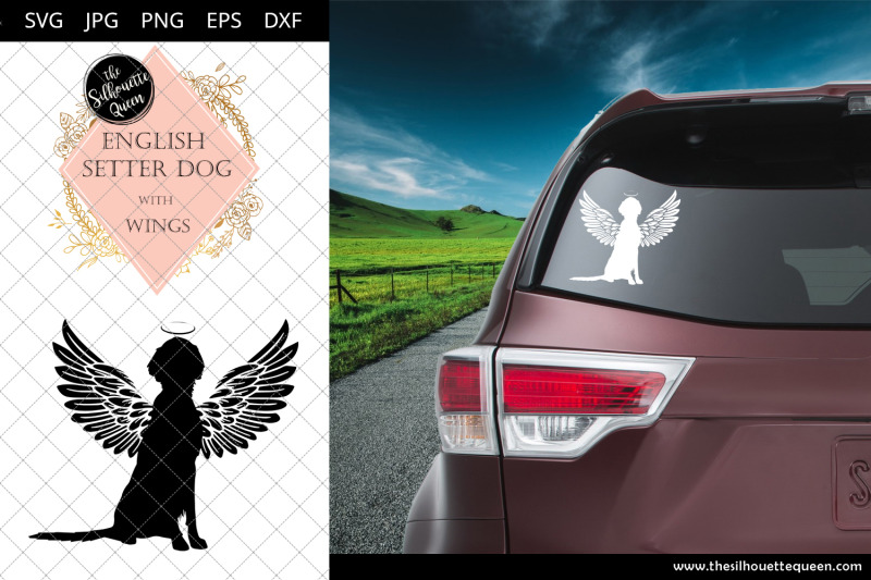 english-setter-dog-4-with-wings-svg-pet-memorial-rip-angel