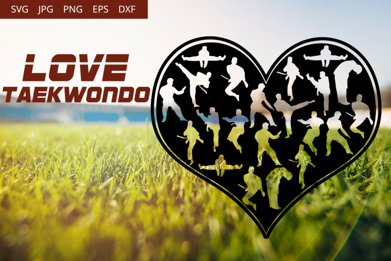 taekwondo-love-svg-cut-file-design-silhouette-cricut