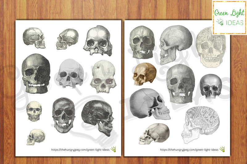 vintage-skulls-printable-collage-sheet-creepy-skulls-illustrations