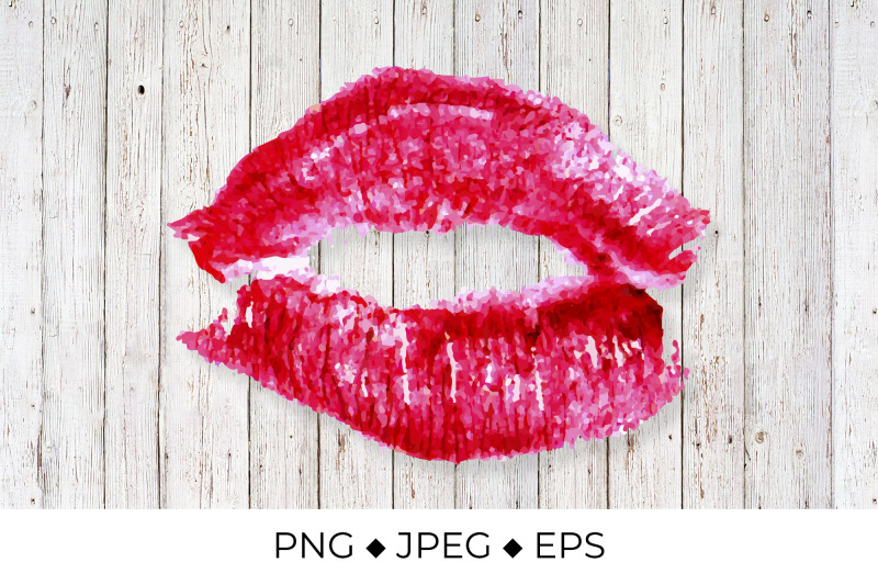 realistic-red-lips-lipstick-kiss-sublimation