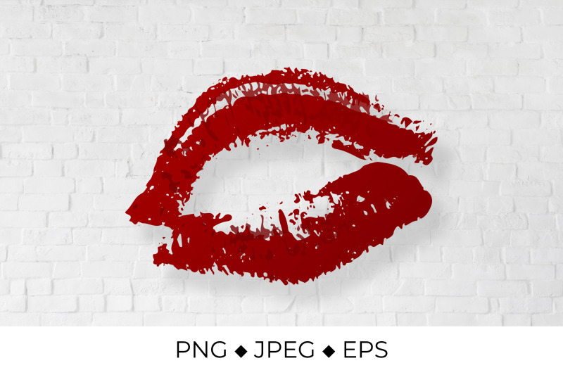 lips-print-red-lipstick-kiss-sublimation