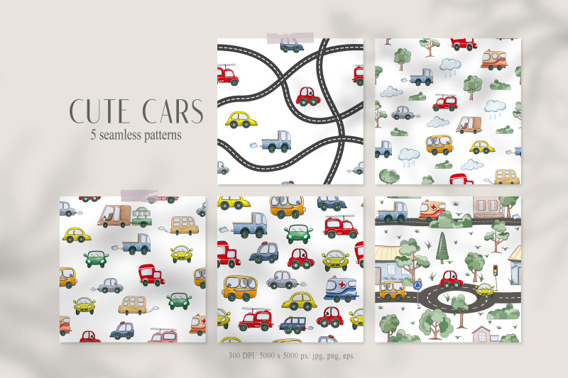 cute-cars-seamless-patterns-digital-paper-5-png-eps-jpeg