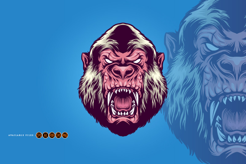 scary-angry-albino-gorilla-head-mascot