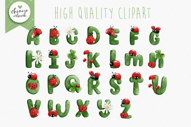 ladybug-alphabets-ladybug-fonts