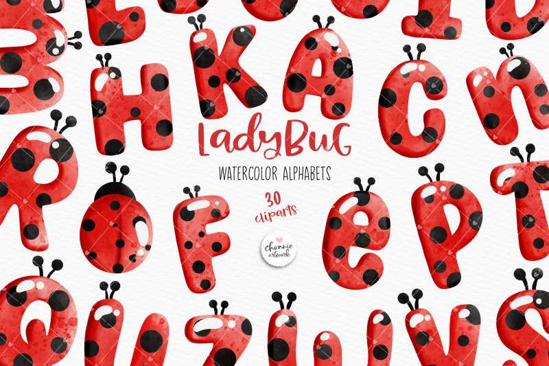 ladybug-alphabets-ladybug-fonts