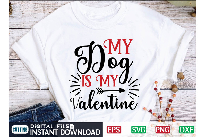 my-dog-is-my-valentine-svg