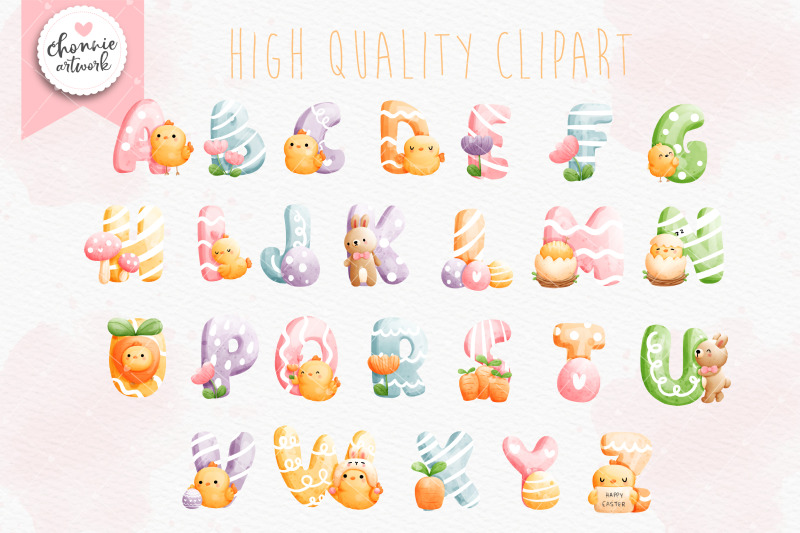 easter-chicken-alphabets-easter-fonts