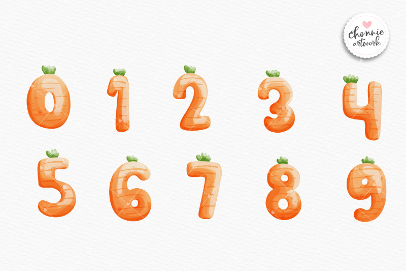 carrot-alphabets-and-numbers