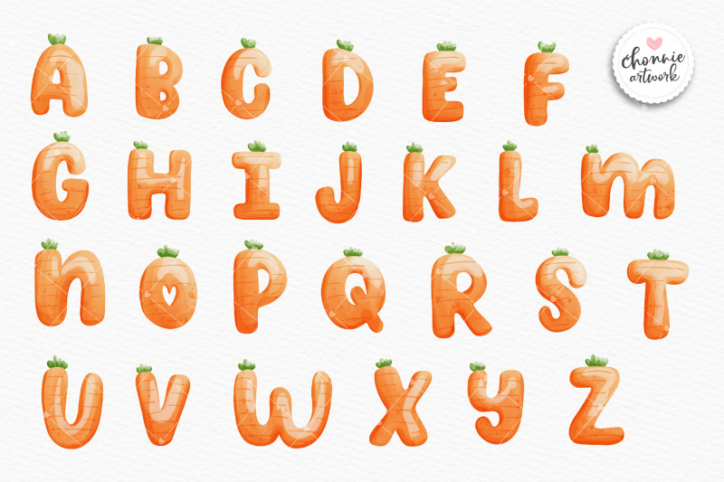 carrot-alphabets-and-numbers