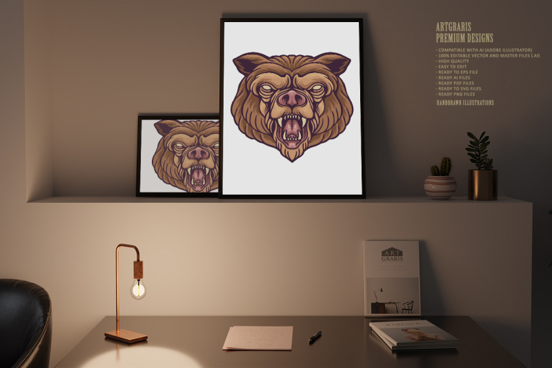 angry-bear-head-logo-mascots