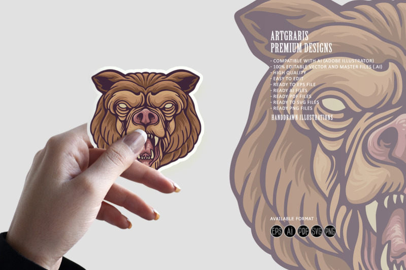 angry-bear-head-logo-mascots