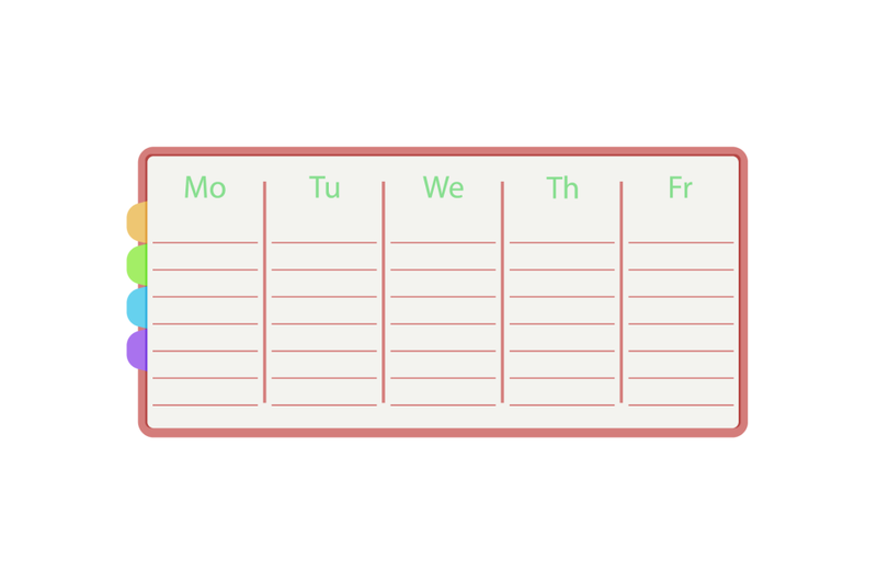 weekly-planner-template-vector-reminder-office-blank