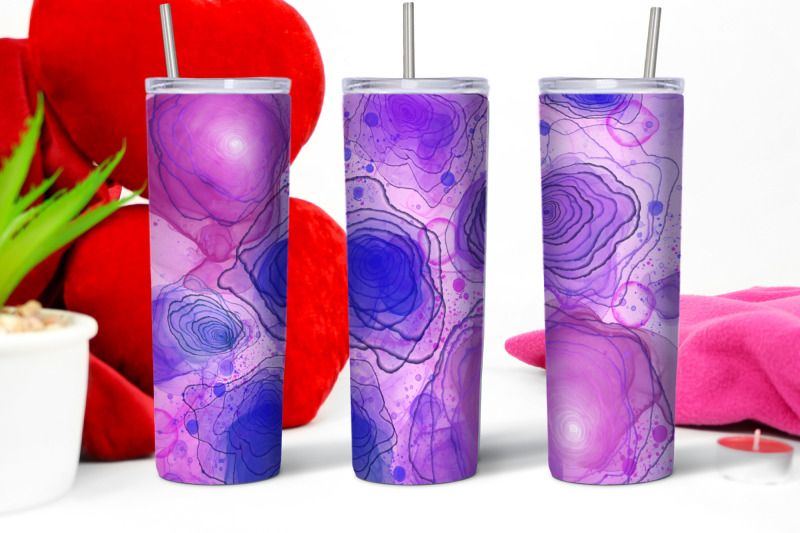 floral-ink-sublimation-tumbler-sublimation-design-bundle