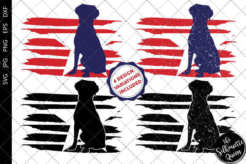 brittany-spaniel-dog-flag-svg-pet-svg-american-flag