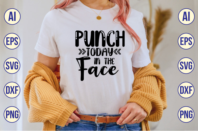 punch-today-in-the-face-svg