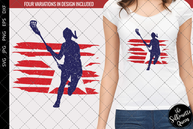 lacrosse-women-flag-svg-player-svg-american-flag