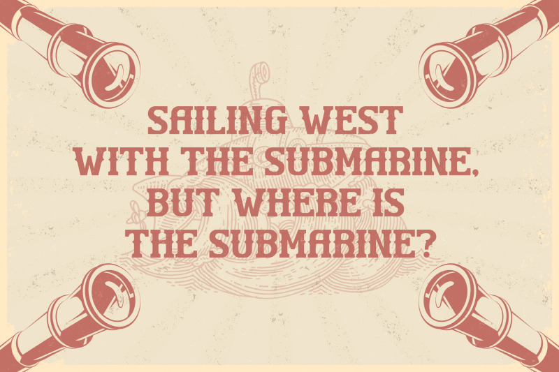 submarine-typeface