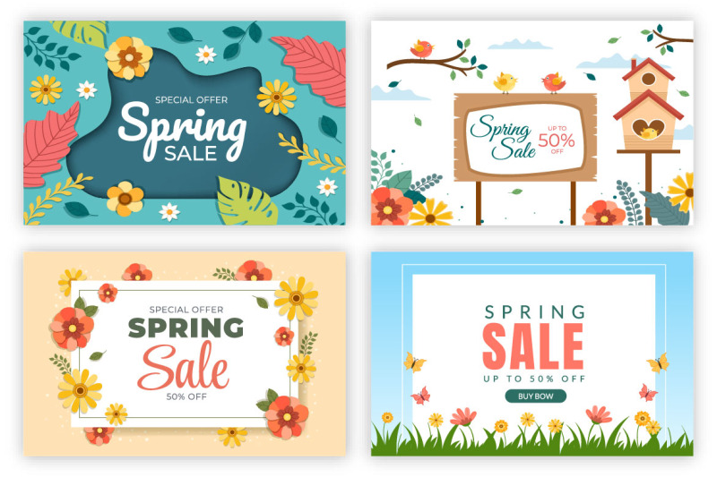 35-spring-sale-blossom-flowers-background-illustration