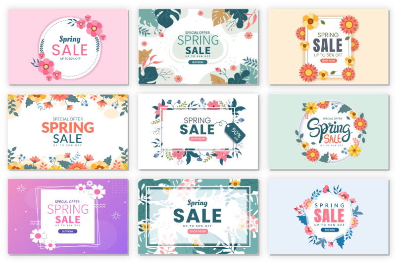 35-spring-sale-blossom-flowers-background-illustration