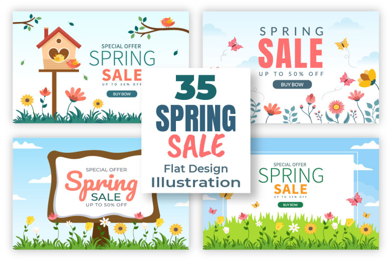 35-spring-sale-blossom-flowers-background-illustration