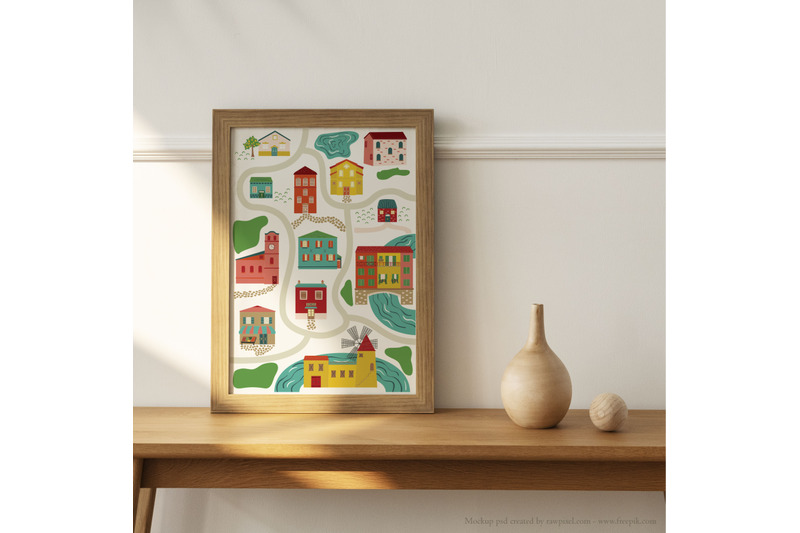 village-map-wall-art-printable-small-town-poster-kids-bedroom-nurs