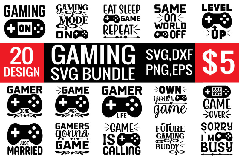 gaming-svg-bundle