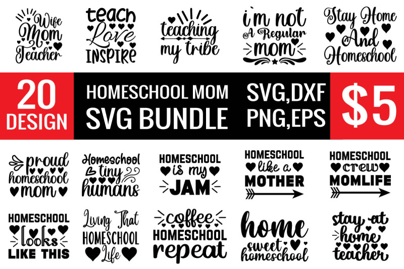 homeschool-mom-svg-bundle