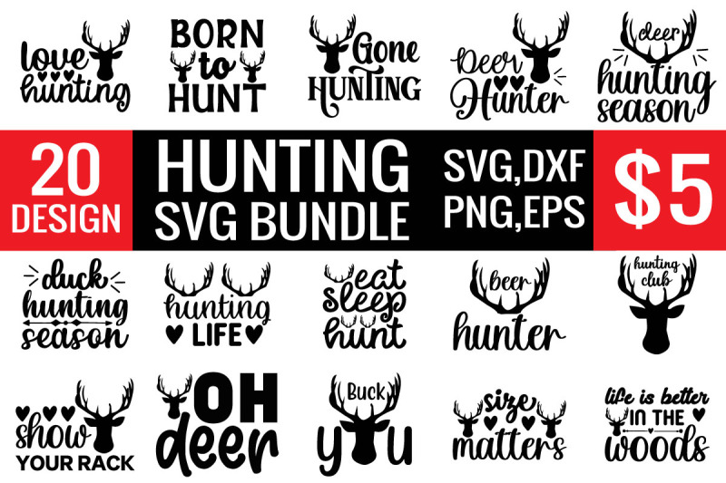 hunting-svg-bundle