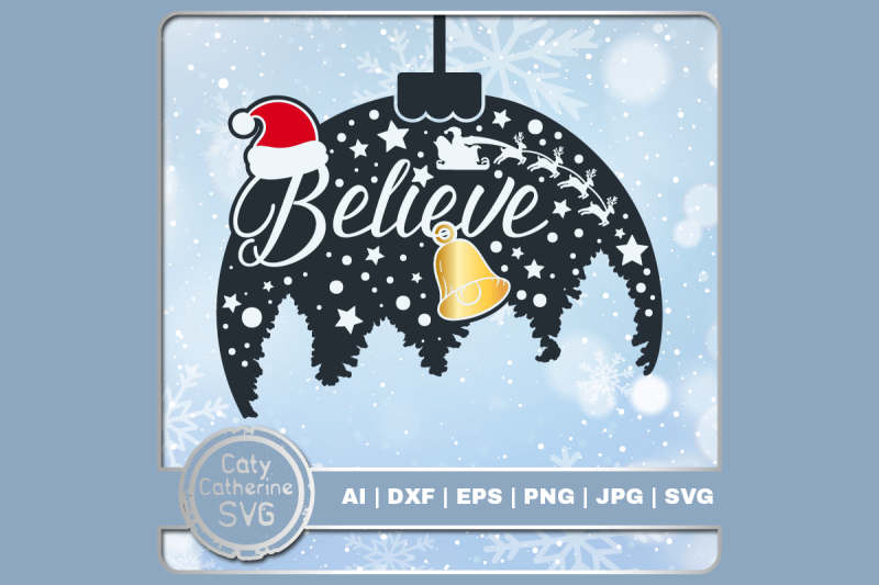 believe-christmas-bauble-scene-svg-cut-file