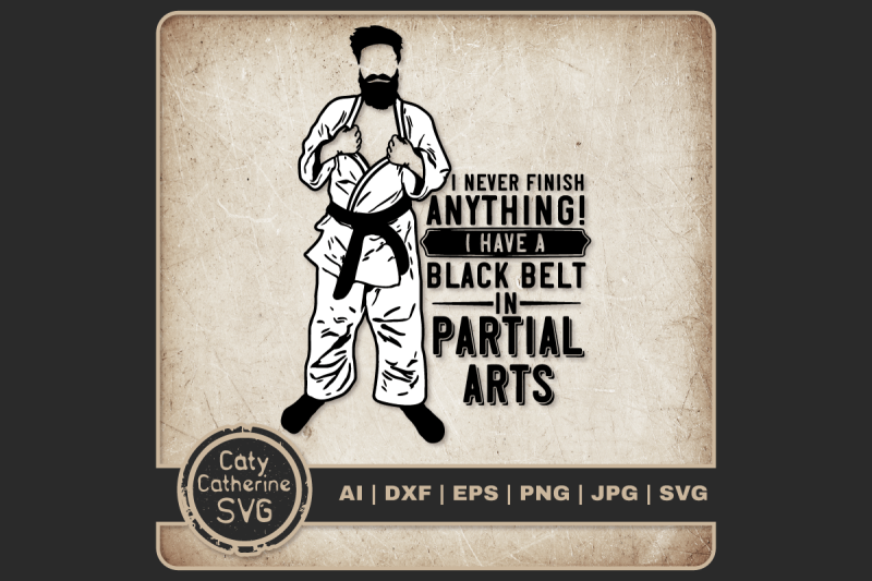 i-never-finish-anything-i-have-a-black-belt-in-partial-arts-funny-proc