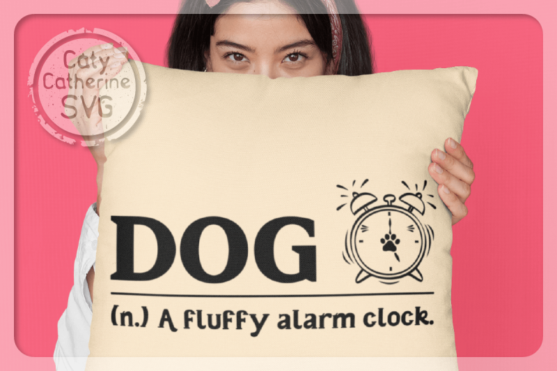 dog-cat-dictionary-definition-a-fluffy-alarm-clock-bundle-svg-cut-file