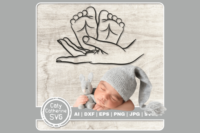 female-hand-with-baby-feet-pregnancy-maternity-graphic-svg-cut-file