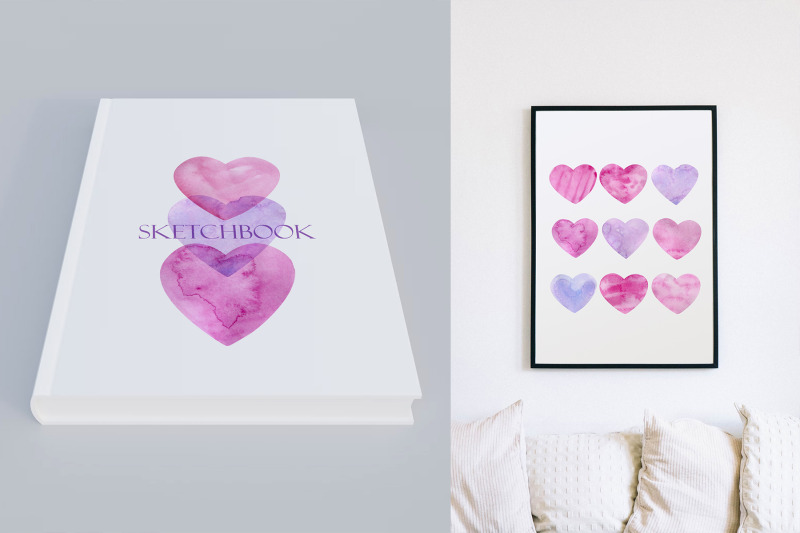 watercolor-hearts-set-valentines-day