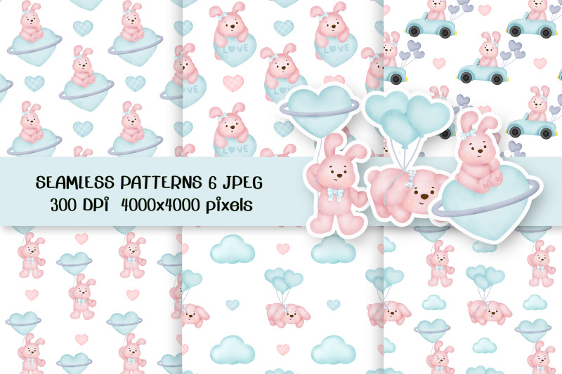 baby-shower-cute-rabbit-seamless-pattern