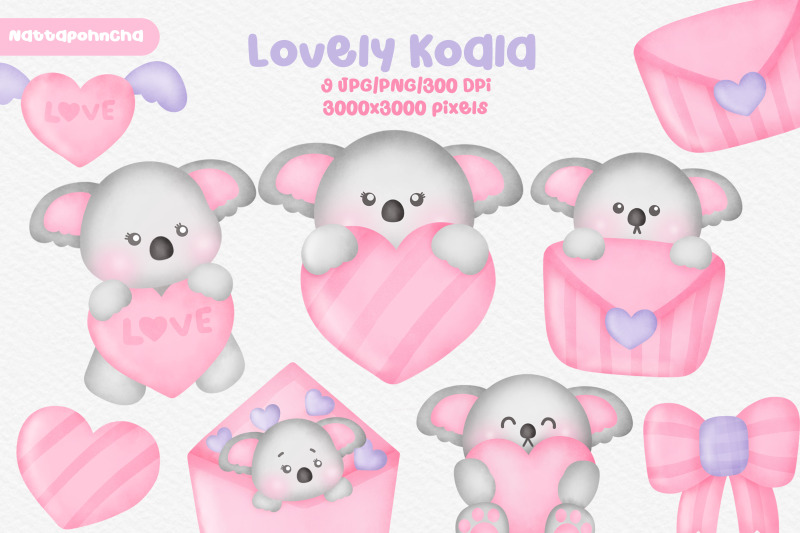 watercolor-cute-koala-clipart