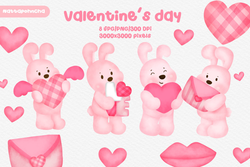 watercolor-rabbit-valentine-039-s-day-clipart