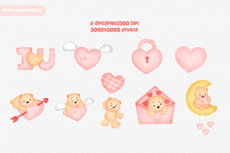watercolor-bear-valentine-039-s-day-clipart