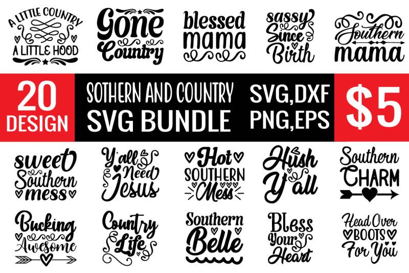 sothern-and-country-svg-bundle