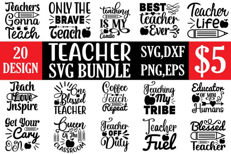 teacher-svg-bundle