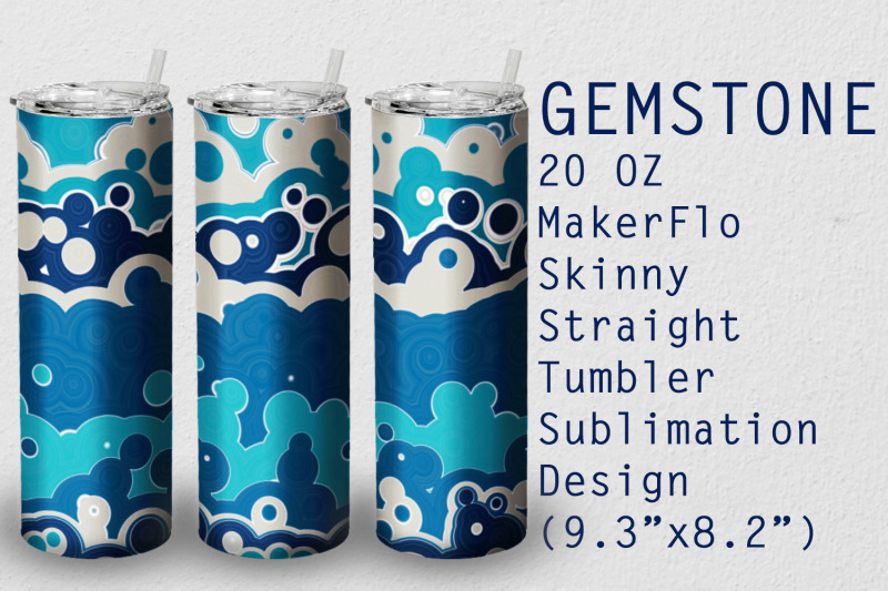 tumbler-straight-20-oz-sublimation-gem-stone-wrap-design